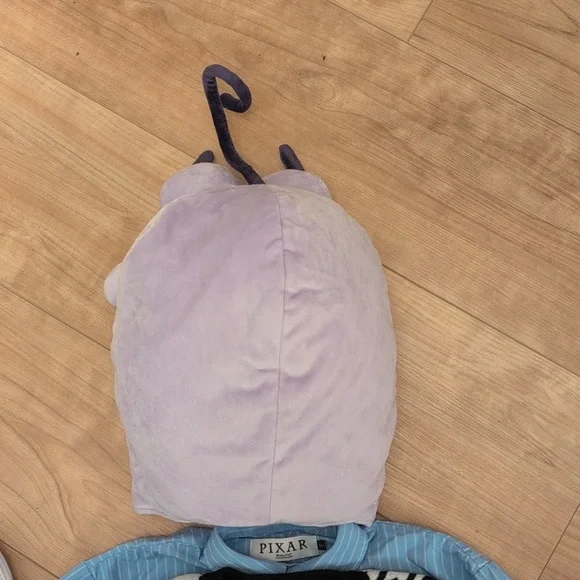 Men's small/kids XL/XXL Disney Pixar Fear costume Inside Out - Picture 4 of 13